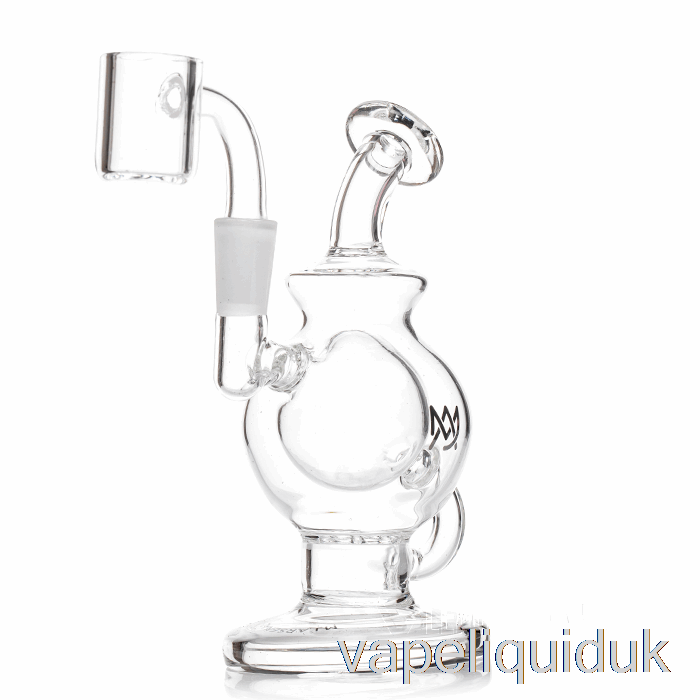 MJ Arsenal ATLAS Mini Dab Rig Clear Vape Juice